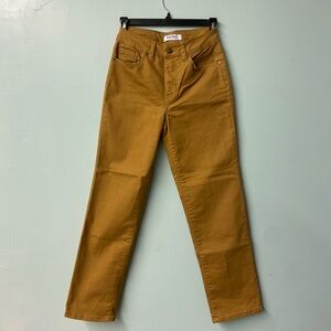 Blue Spice Brown/Khaki straight leg jeans